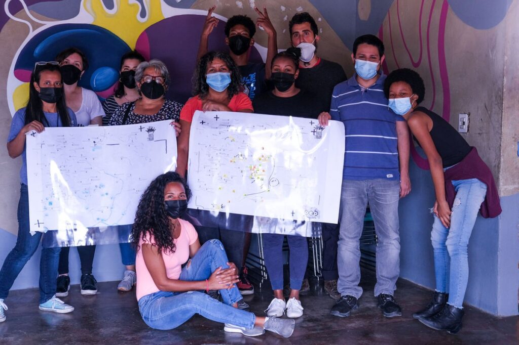 Personas de San Blas participantes del Taller